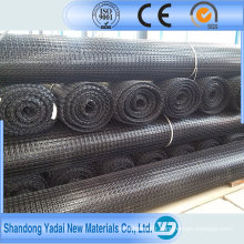 Construction standard de Buliding du plastique ASTM biaxial de Geogrid de fibre de verre pour la construction de routes